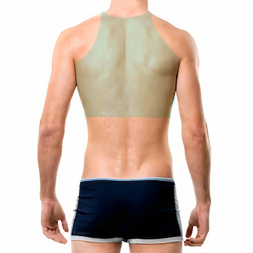 Half Back treatment area for men